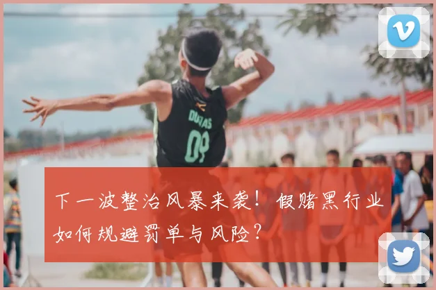 下一波整治风暴来袭！假赌黑行业如何规避罚单与风险？